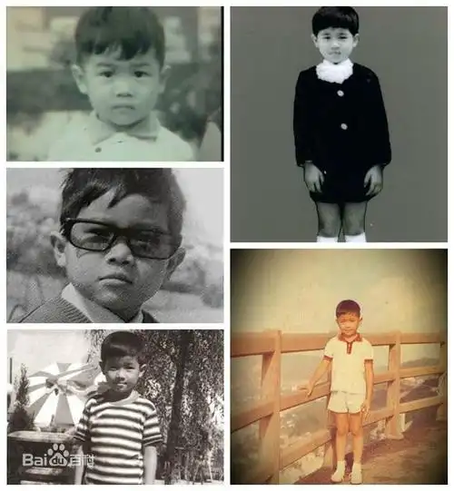 这是丹尼陈百强小时候!