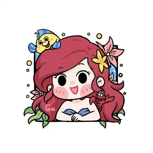 『可爱迪士尼公主系列闺头』 画师:萌小g爱涂鸦 勿去水印 !禁加私印!