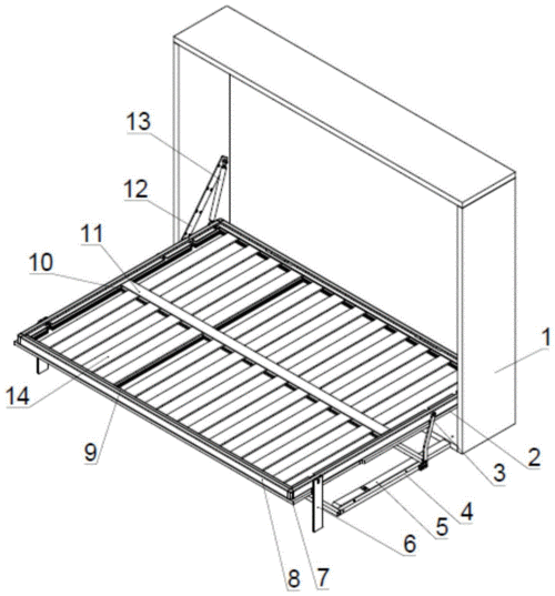 隐形床的制作方法