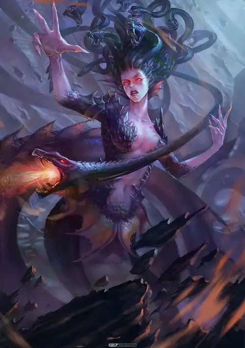 西方神域蛇发女妖61美杜莎