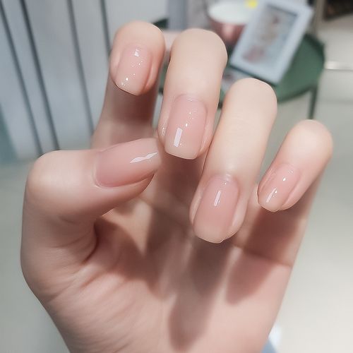 一折指甲油透明色