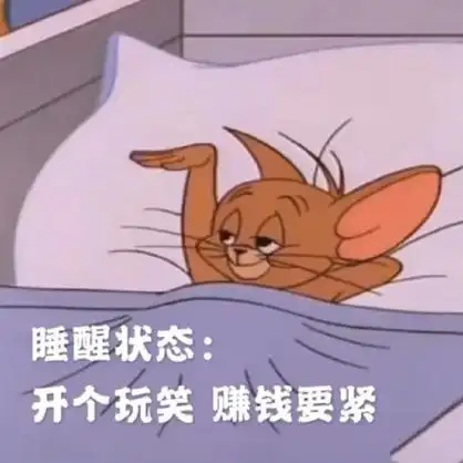 睡醒:开个玩笑 赚钱要紧 - 我每天的两种状态 | 睡前:去他的工作不做