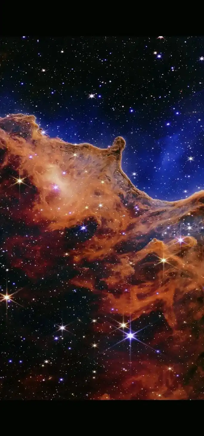 仰望星空,真是美轮美奂#韦伯太空望远镜 #壁纸#宇宙  - 抖音