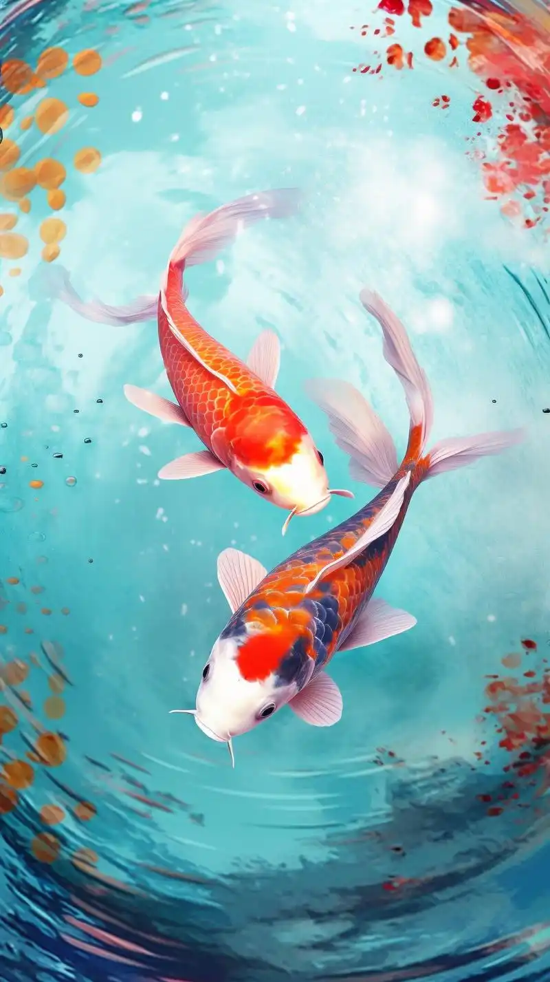 美图:遇见锦鲤,好运连连