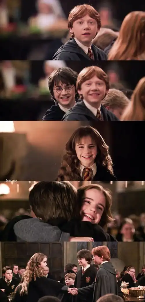 安利一波《哈利波特》!我狮院和蛇院的孩子都可!神仙颜值赫敏!
