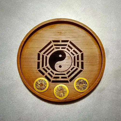 蓍草易经筹策蓍草周易经学卦工具易经大衍筮法竹木筹策摇卦筒八卦盘