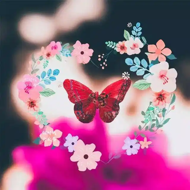 适合女人的朦胧唯美微信头像无水印