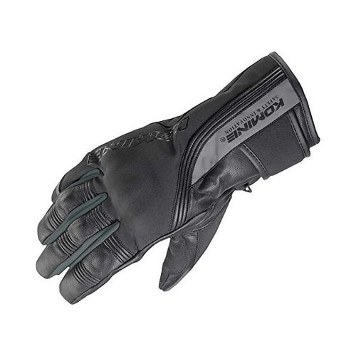 日本直邮komine摩托车手套防水防寒使用碳纤维弹性骑士手套