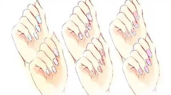 动漫女生蝴蝶结,眼镜,美甲,发箍,发圈的画法,超全的!