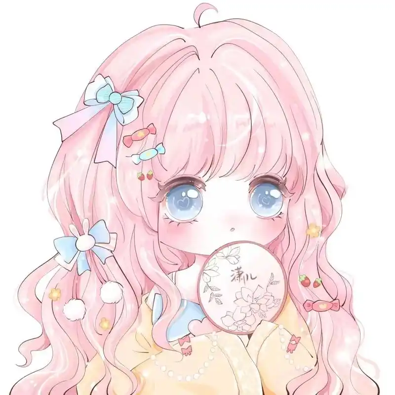 可爱头像女卡通呆萌