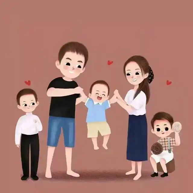 亲子头像|一家三口,三餐四季.倾心相遇,安心相伴