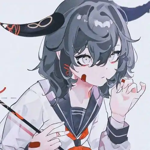 动漫头像 二次元头像_end_壁纸_因为