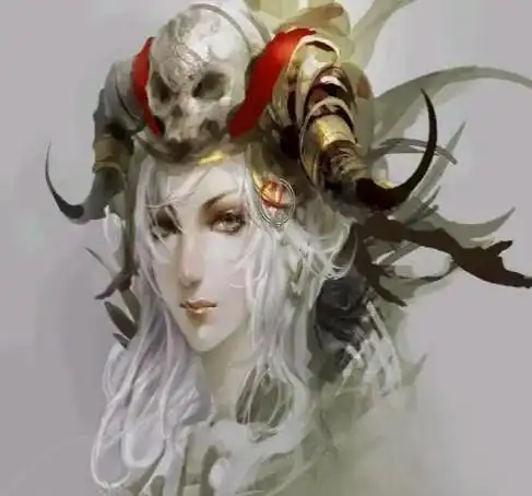 黄光剑女祭司头像绘画教程