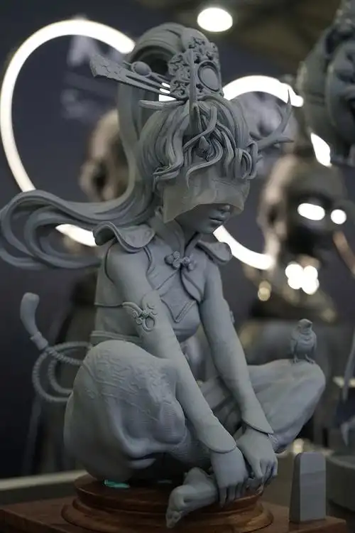 wf2021上海手办展mp生肖萌神实物亮相人气爆棚