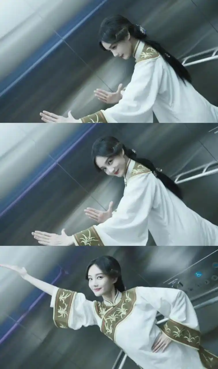 李一桐无限超越班舞台花絮##李一桐一字马花絮vlog# 李一桐一字马