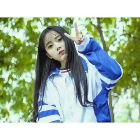 初中生头像女生酷穿校服 女生头像图片大全 -【爱个性】
