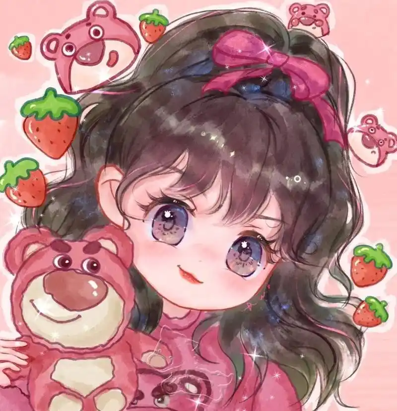 可爱头像女卡通呆萌  - 国都名城礼仪幼儿园959595上善若水