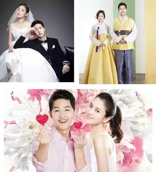 宋仲基和宋慧乔猝防不及地撒狗粮:我们结婚啦!