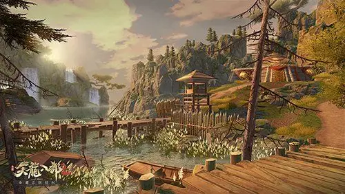 天龙八部2手游山寨场景曝光为每一位侠客提供行侠仗义空间