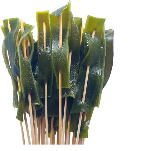 海带烧烤食材铁板海带小串素菜小串涮锅麻辣烫2000串箱包邮