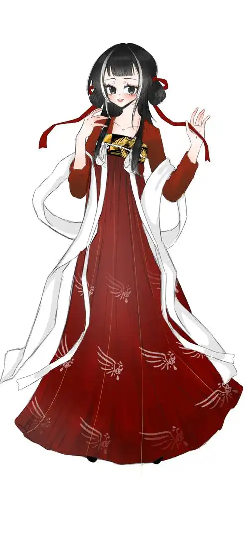 这个是古风全身滴齐胸太好看啦!