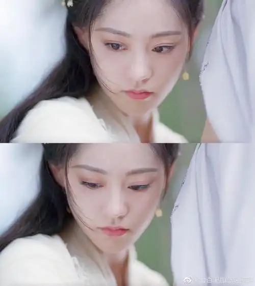 祝绪丹晒遇龙流萤剧照##祝绪丹轻纱古风造型