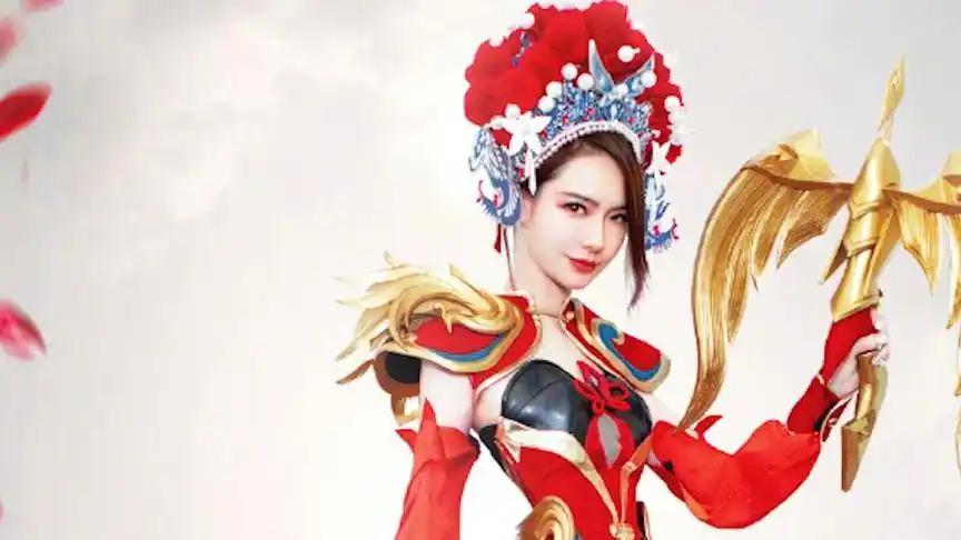 戚薇穿虞姬cos服为老公庆生 美照曝光