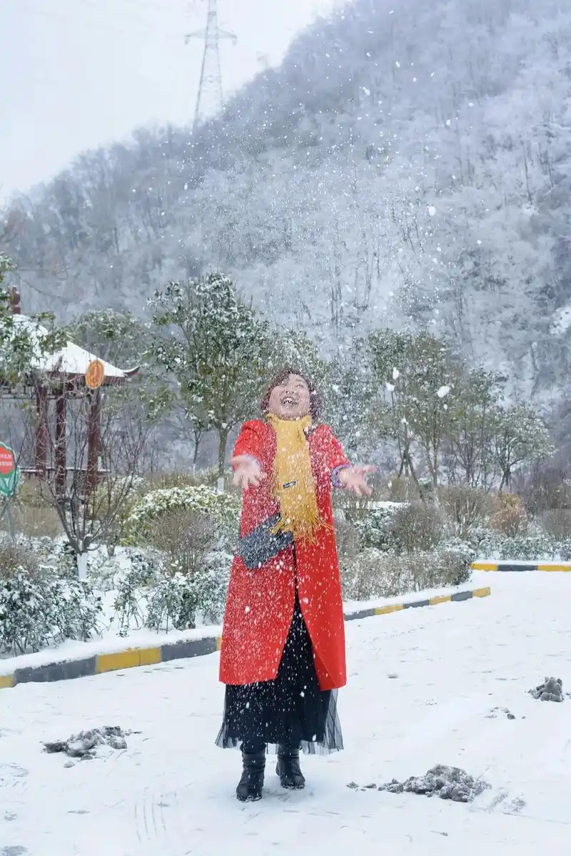 新农人计划2021 #雪景山水画 #我的乡村生活 #最美雪 - 抖音