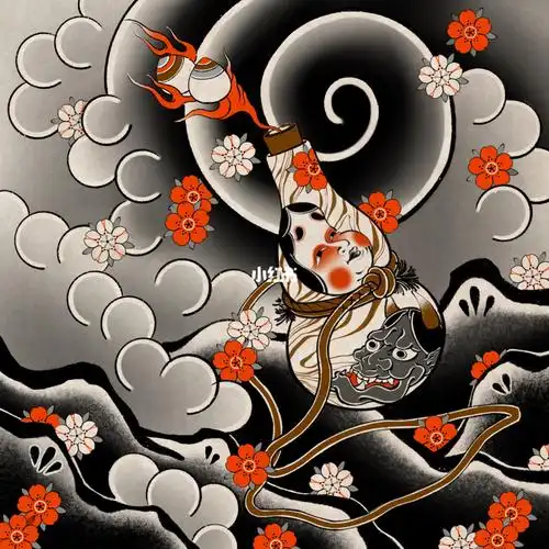 日式老传统福禄般若阿多福