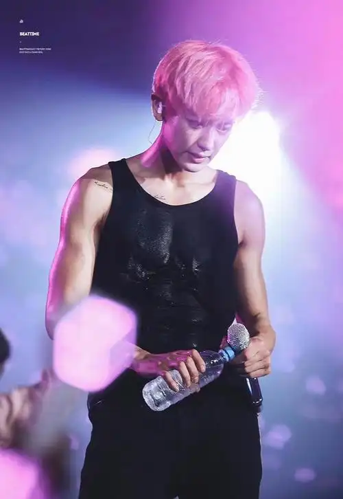 朴灿烈在exordium演唱会上的炽热表现