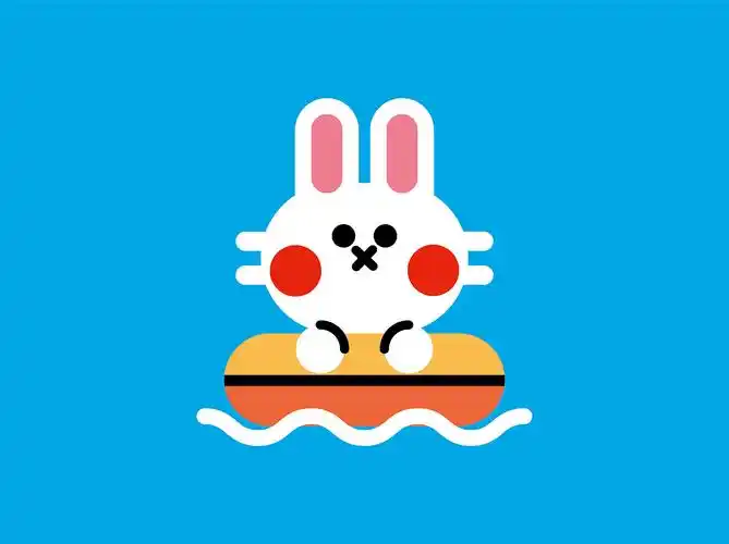 儿童卡通形象设计 ai矢量扁平风插画