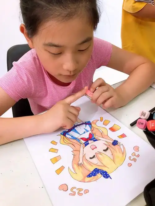 武汉小学生学画画,彩铅|纯艺术|绘画|艺凡美术 - 原创作品 - 站酷 (zc