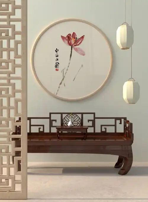 圆框装饰画yh-1001-1100