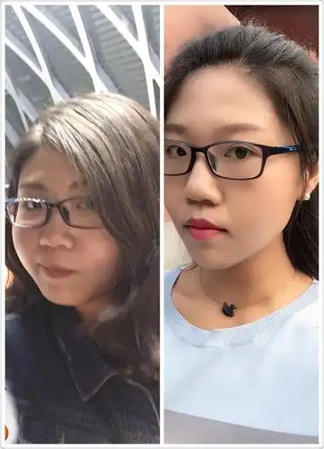 (不打广告不加好友)我5-7月减肥两个月的对比图