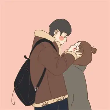 超甜的简约手绘情侣头像简单可爱2022抖音最火情侣头像合集