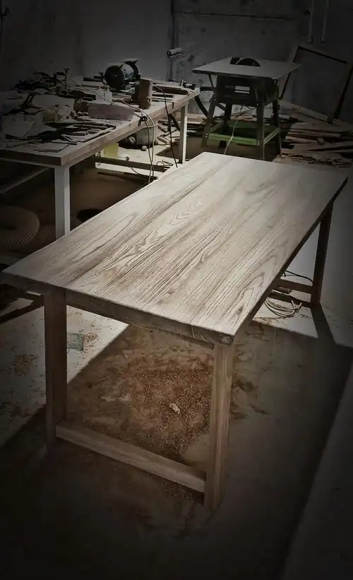 自己学做的榫卯结构木桌