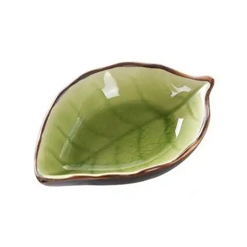 小米(m i)生态米家同款创意树叶陶瓷小碟子味碟厨房醋碟火锅酱料碟调