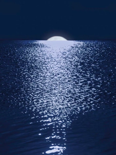 今日份朋友圈蓝色风景背景图/ins潮图 cr.xuliumong