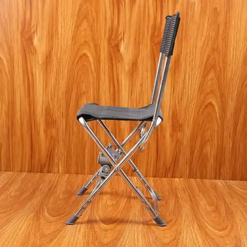 不锈钢管炮台椅台钓椅双炮台钓鱼椅