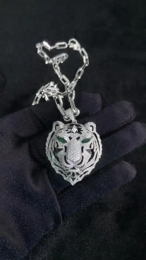 卡地亚cartier虎头项链虎虎生威男士必备