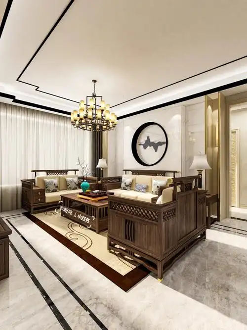 美到挑花眼的新中式沙发实木家具国风定制