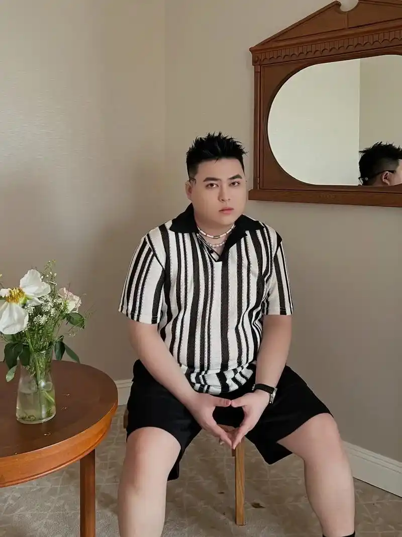 200斤胖男生夏季帅气 穿搭合集.#微胖穿搭 #夏日搭配 # - 抖音