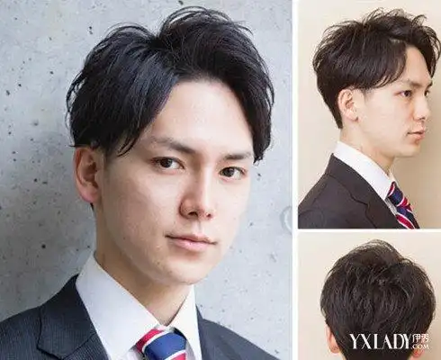 男士斜分发型图片展示 4款不一样的发型让你完美修颜