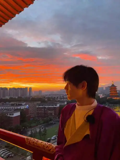 翟潇闻分享洛阳日落