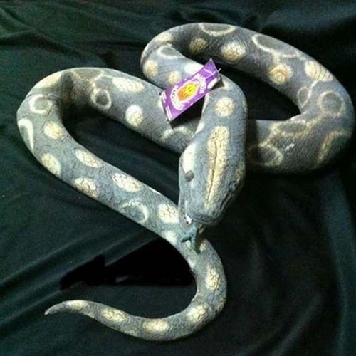 万圣节密室鬼屋摆设道具 恐怖玩具仿真蛇 恶搞吓人超大蟒蛇眼镜蛇