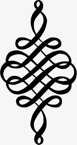 中国结线条素材