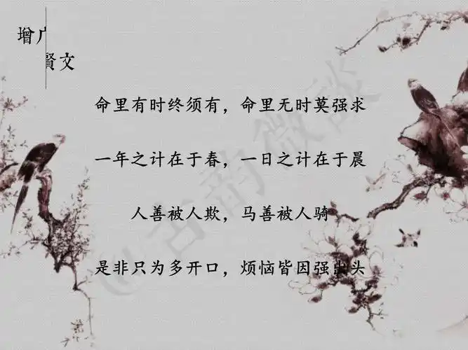 《增广贤文》10句格言,道尽世态炎凉,说透人情冷暖