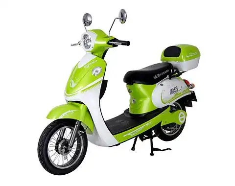 绿源电动车"幻影"系列 惊艳亮相济南展会