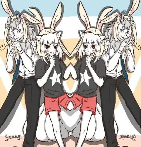 非人哉:"九烈"同人图,甜度十足,养成系列太好磕,cp锁死