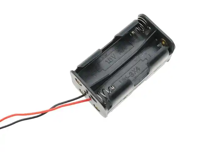 尊锐4节五号双层电池盒两层电池盒6v干电池座diy教具模型配件